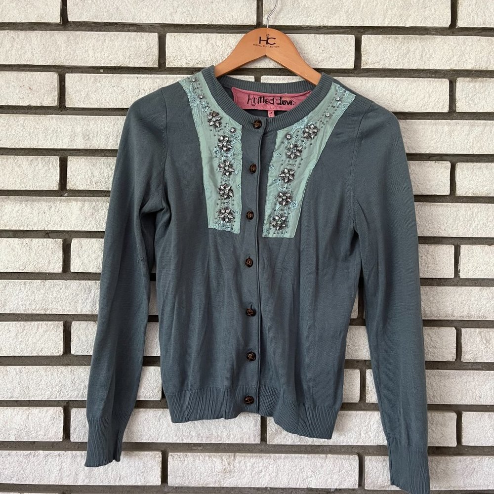 Knitted Dove Cardigan